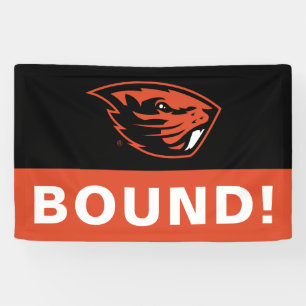 Banderoles Oregon State Beavers Tête de castor