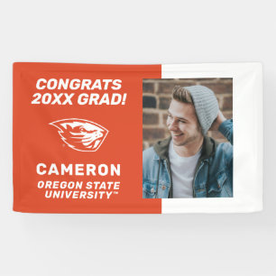 Banderoles Oregon State Beavers Tête de castor