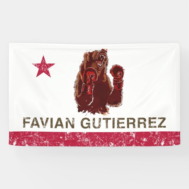 Banderoles Ours combattant (Horizontal)