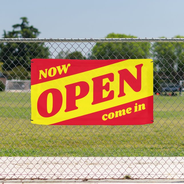 Banderoles Ouvrir maintenant panneau intérieur extérieur pour (Insitu)