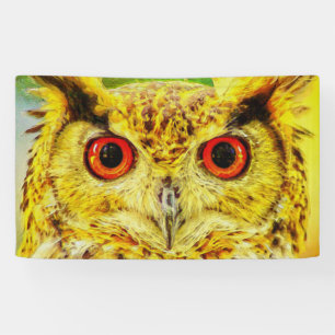 Banderoles Owl Art