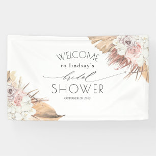 Banderoles Palmier séché Foliage Tropical Bridal / Baby showe