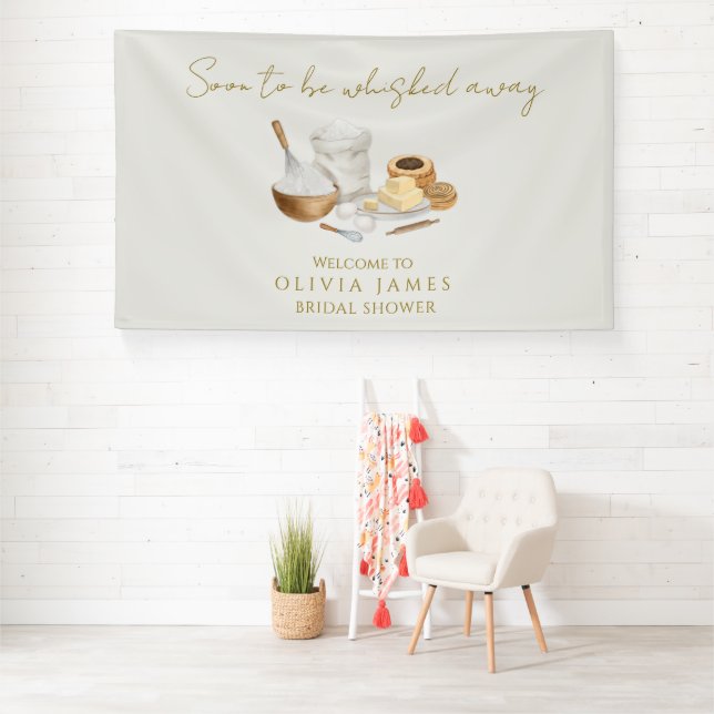 Banderoles Pancarte de bienvenue pour une future mariée empor (Insitu)