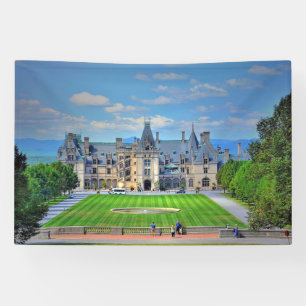 Banderoles Panneau Boîte en bois du manoir