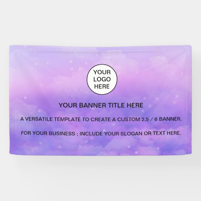 Banderoles Panneau commercial Holographique Sparkle Opal Iria (Horizontal)