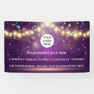 Banderoles Panneau commercial Holographique Sparkle Opal Iria