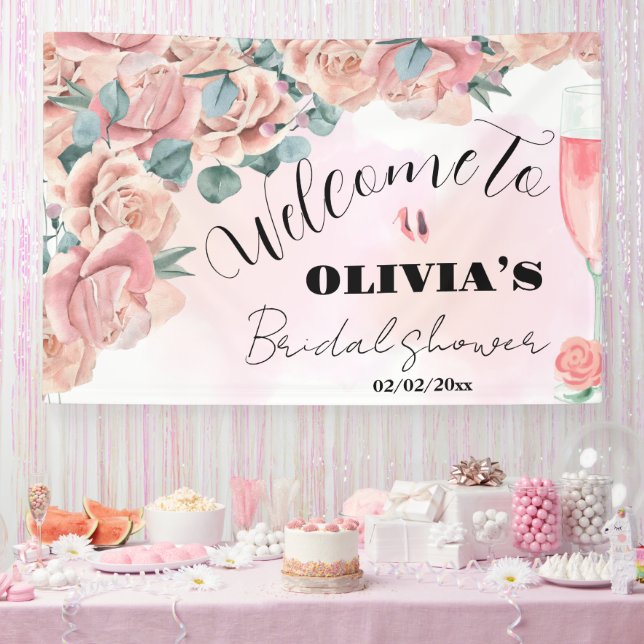 Banderoles panneau de bienvenue pour une baby shower Petits P (Fête)