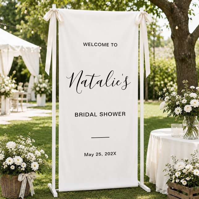 Banderoles Panneau de bienvenue pour une fête de mariage mini (Créateur téléchargé)