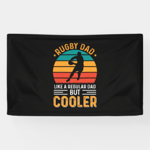 Banderoles Papa Rugby