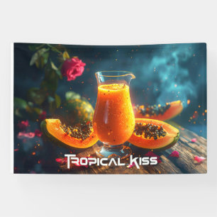 BANDEROLES PAPAYE - BAISER TROPICAL