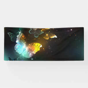 Banderoles Papillon lumineux et papillons de nuit