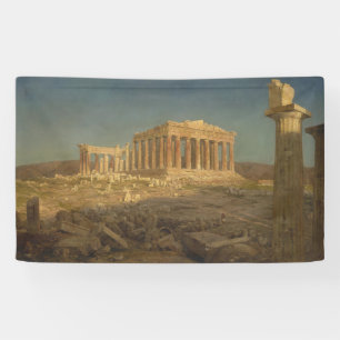 Banderoles Parthenon (Ancient Greek Temple, Athens Landmark)