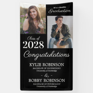 Banderoles Partie conjointe de l'obtention du diplôme