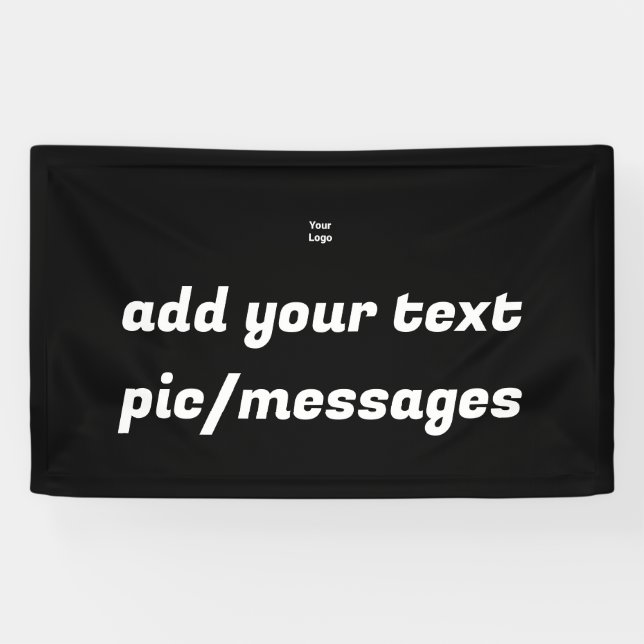 Banderoles Parties scintillant verte simple ajouter votre num (Horizontal)