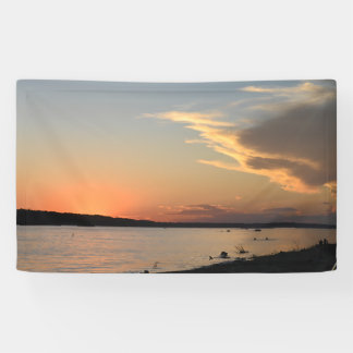 Banderoles Party Banner with Sunset desugn (part if collectio