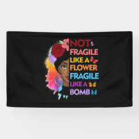 Pas fragile comme une fleur fragile comme une bomb