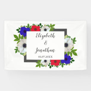 Banderoles Patriotique Panda Anemone Mariage