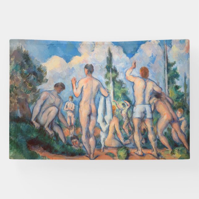 Banderoles Paul Cezanne - Bathers (Horizontal)