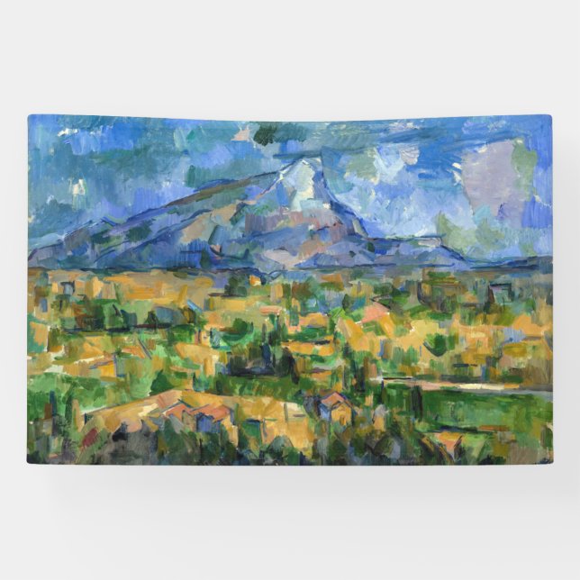 Banderoles Paul Cezanne - Mont Sainte-Victoire (Horizontal)