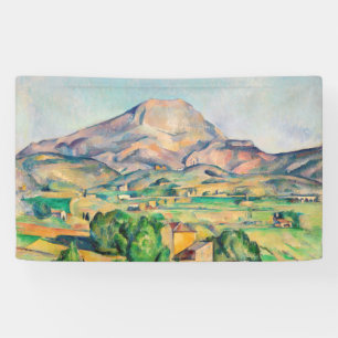 Banderoles Paul Cezanne - Mont Sainte-Victoire