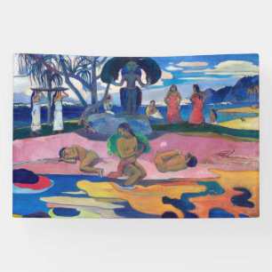Banderoles Paul Gauguin - Jour de la déesse / Mahana no atua