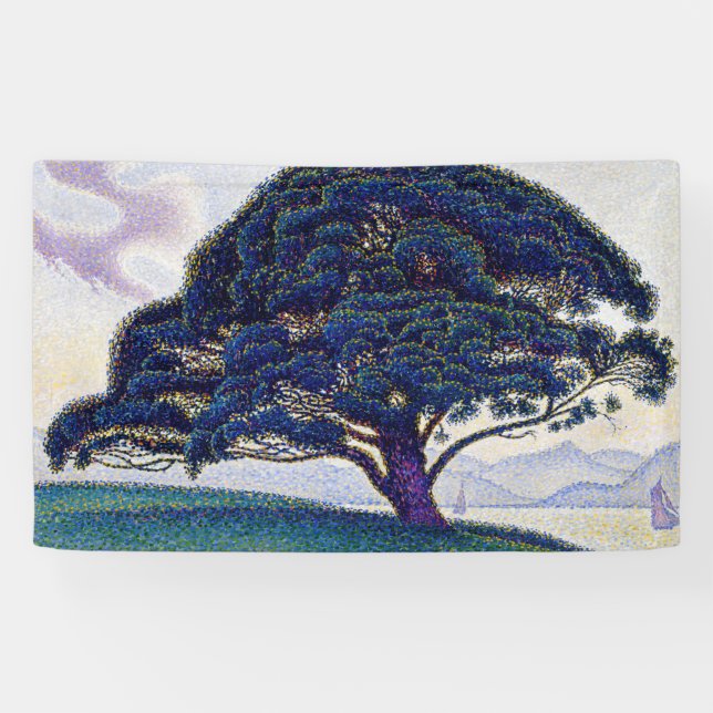 Banderoles Paul Signac - Le pin Bonaventure (Horizontal)