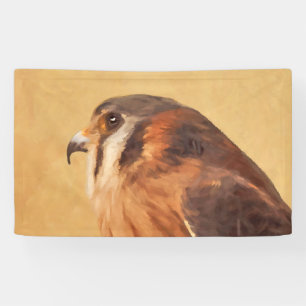 Banderoles Peinture américaine Kestrel - Art original pour oi
