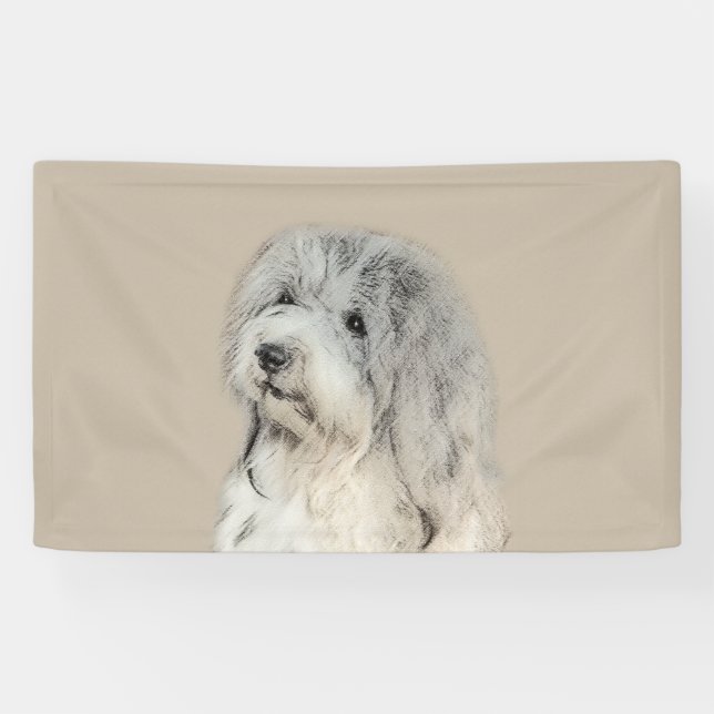 Banderoles Peinture Havanaise (Gold Sable) - Art Chien origin (Horizontal)