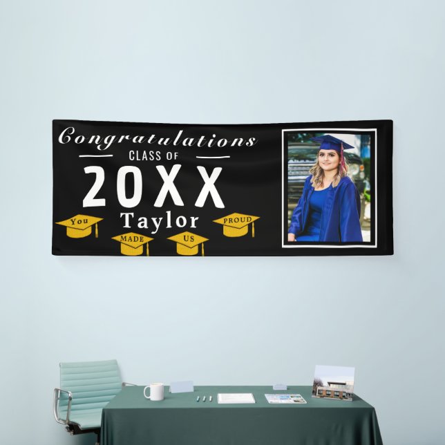 Banderoles Personalized Congratulations Multicolor Photo (Salon professionnel)