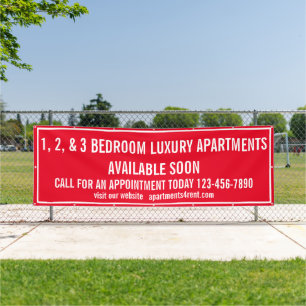 Banderoles Personnaliser Appartements à Louer Multi Colore Gr
