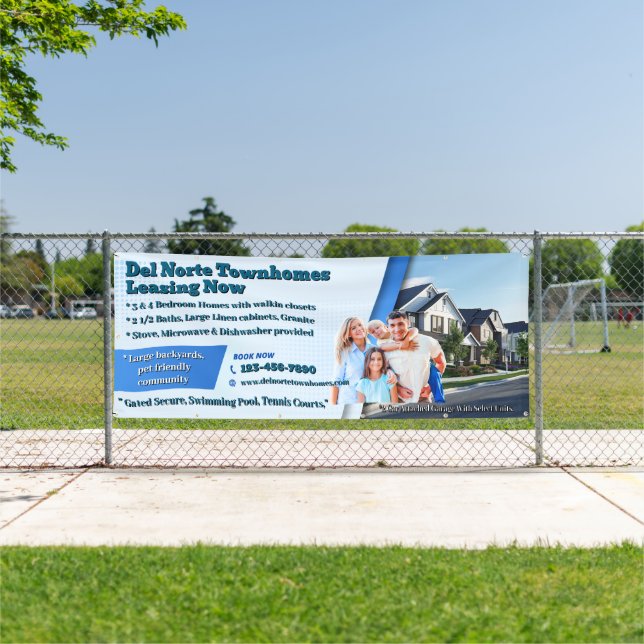 Banderoles Personnaliser Générique Location Townhomes Apparte (Insitu)