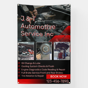 Banderoles Personnaliser la liste des services de garage de r