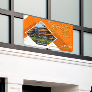 Banderoles Personnaliser le texte du logo Image Appartements 