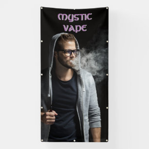 Banderoles Personnaliser l'entreprise de magasin de vape de v