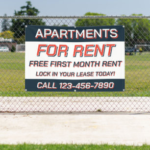 Banderoles Personnaliser les appartements à louer ou en locat