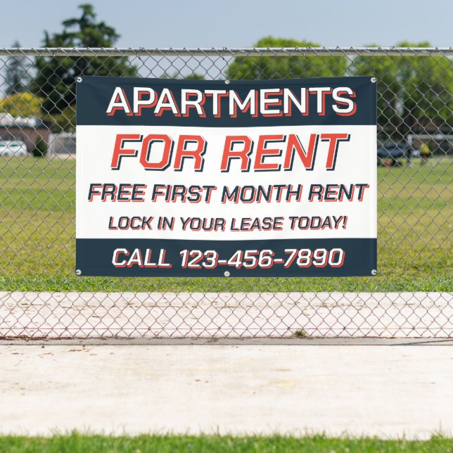 Banderoles Personnaliser les appartements à louer ou en locat (Insitu)