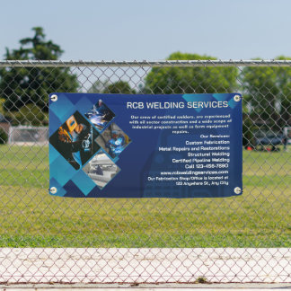 Banderoles Personnaliser les services de contrat de soudage d