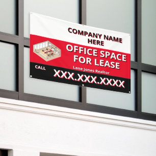 Banderoles Personnaliser l'espace de vente à louer Logo de la