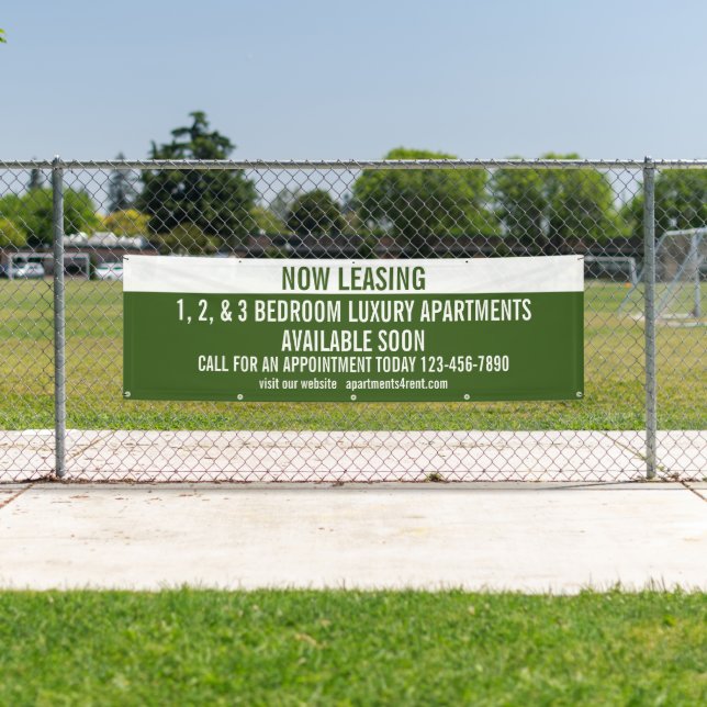 Banderoles Personnaliser Maintenant Location Appartements À L (En situation)