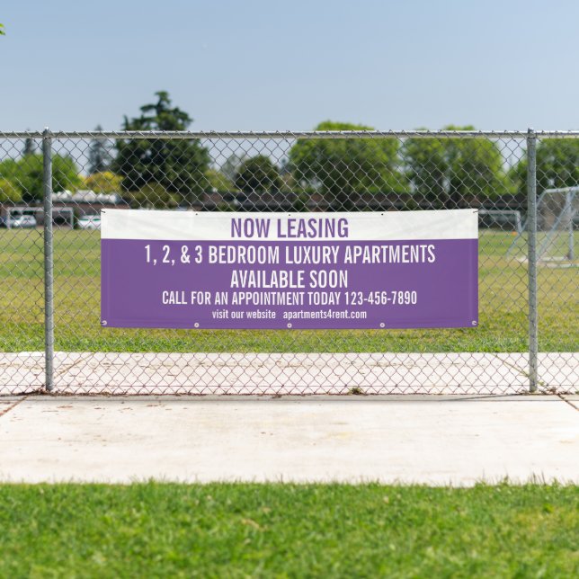 Banderoles Personnaliser Maintenant Location Appartements À L (En situation)