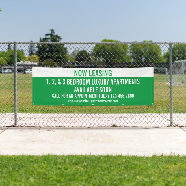 Banderoles Personnaliser Maintenant Location Appartements À L (En situation)