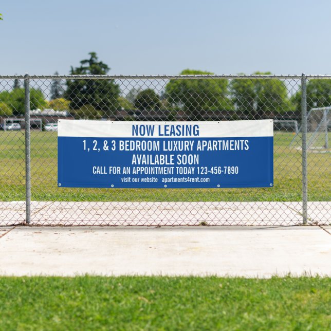 Banderoles Personnaliser Maintenant Location Appartements À L (En situation)