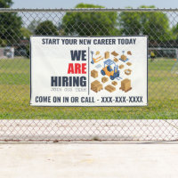 Personnaliser Nous Embauchons Entrepôt Travail Gra