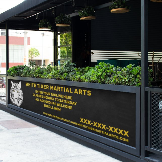 Banderoles Personnaliser personnalisée sur les arts martiaux  (Créateur téléchargé)