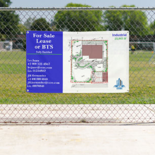 Banderoles Personnaliser pour la vente location ou BTS Site D