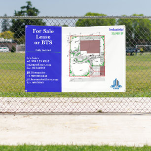 Banderoles Personnaliser pour la vente location ou BTS Site D