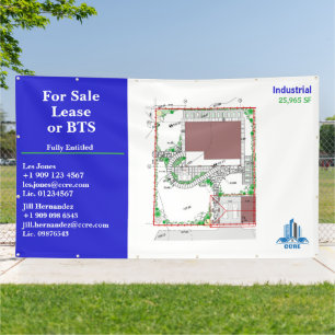 Banderoles Personnaliser pour la vente location ou BTS Site D