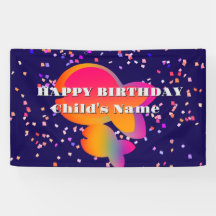 Personnaliser Rainbow Fish Kids Joyeux anniversair