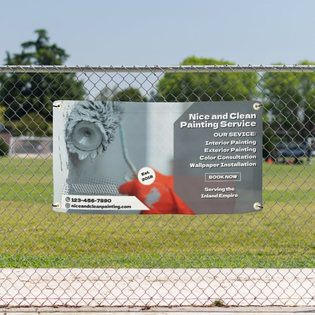 Banderoles Personnaliser Résidentiel Commerce de Peinture (Insitu)