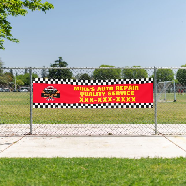 Banderoles Personnalisez Auto Repair Shop Avec Votre Concepti (Insitu)